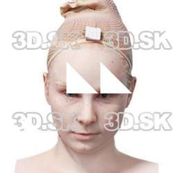 RAW 3D scan Jazzlyn Cote