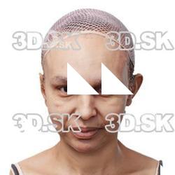Rihanni Howard Raw Head Scan