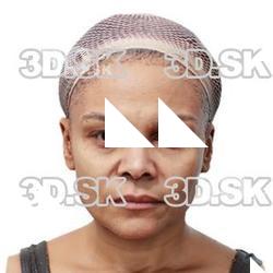 Raenia Freeman Raw Head Scan