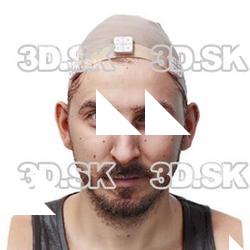 Louie Robertson Raw Head Scan