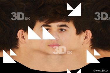 Male head texture