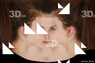 Female head texture