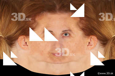 Female head texture