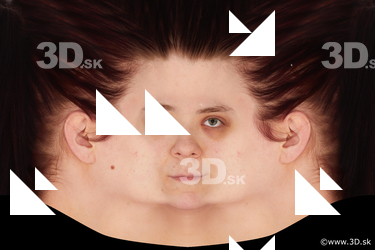 Female head texture