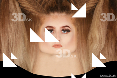 Female head texture