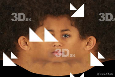 Male head texture