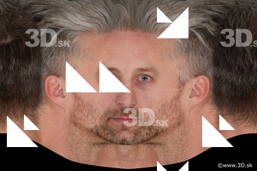 Male head texture