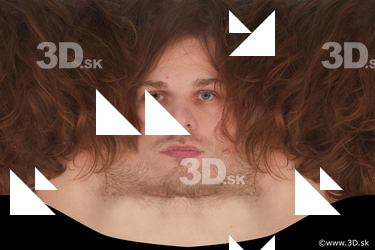 Male head texture