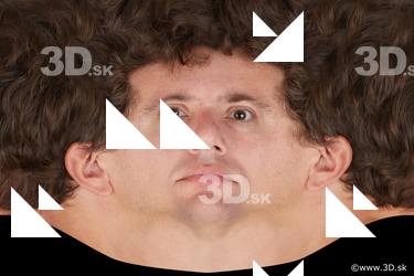 Male head texture