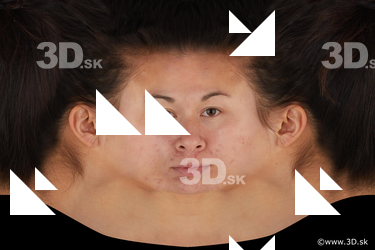 Female head texture