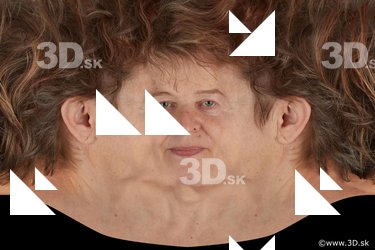Female head texture