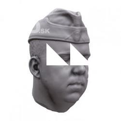 Wehrmacht Grossdutschland Base Scan Head