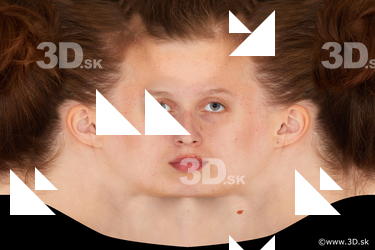 Female head texture