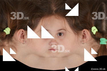 Female head texture