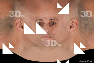 Male head texture
