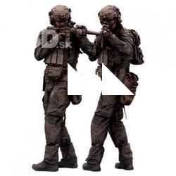 Frankie Perry Army Aim Clean Body Scan