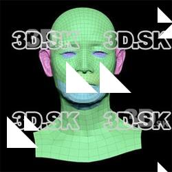 Ike Hidetsugu Subdivs 3D Model
