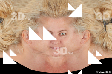 Female head texture
