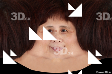 Female head texture