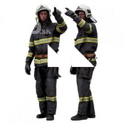 Sam Atkins Fireman Standing Clean Body Scan