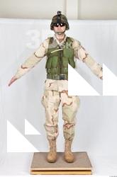  Photos Army Man in Night camouflage uniform 1 