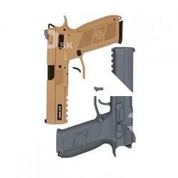 ASG GBB CZ P-09 Pistol Gun Photos & 3D scan