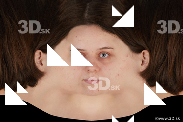 Female head texture