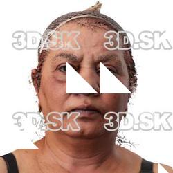 Eve Sibarani Raw Head Scan