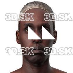Deqavious Reese Raw Head Scan