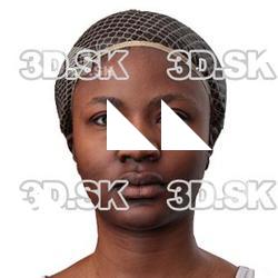 Dina Moses Raw Head Scan