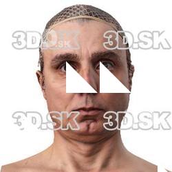 Benito Romero Raw Head Scan