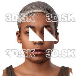 Delmetrice Bell Raw Head Scan