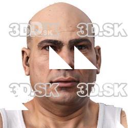 Haazim Yacoub Raw Head Scan