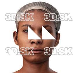 Daniella Hinton Raw Head Scan