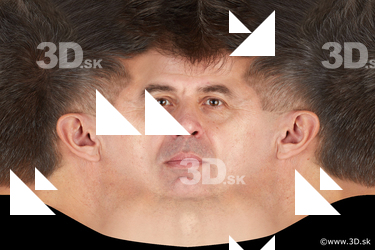 Male head texture