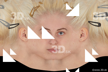 Female head texture