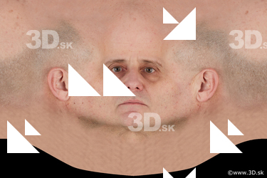 Male head texture