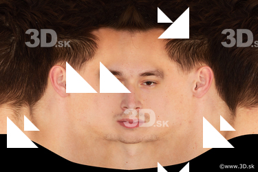 Male head texture