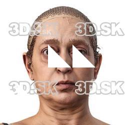Insaaf Ebrahimi Raw Head Scan