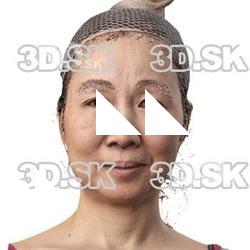 Kawata Kayoko Raw Head Scan