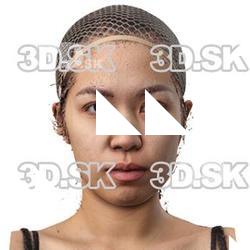 Komori Yuna Raw Head Scan
