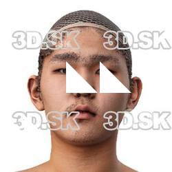 Muramoto Michizane Raw Head Scan