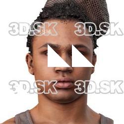 Javion Norris Raw Head Scan