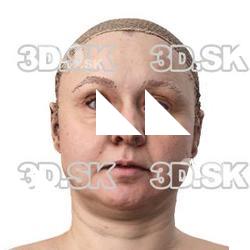 Cheyenne Stokes Raw Head Scan
