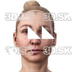 Vivian Dennis Raw Head Scan