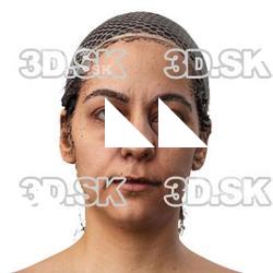 Penelope Lee Raw Head Scan