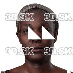 Saquita Lindsey Raw Head Scan
