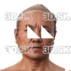 Shumi Kazano Raw Head Scan
