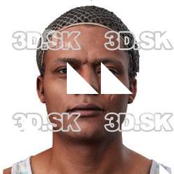 Zedarius Owens Raw Head Scan