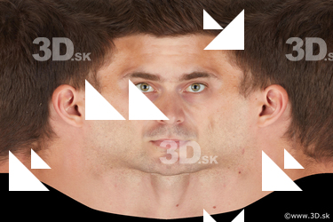 Male head texture